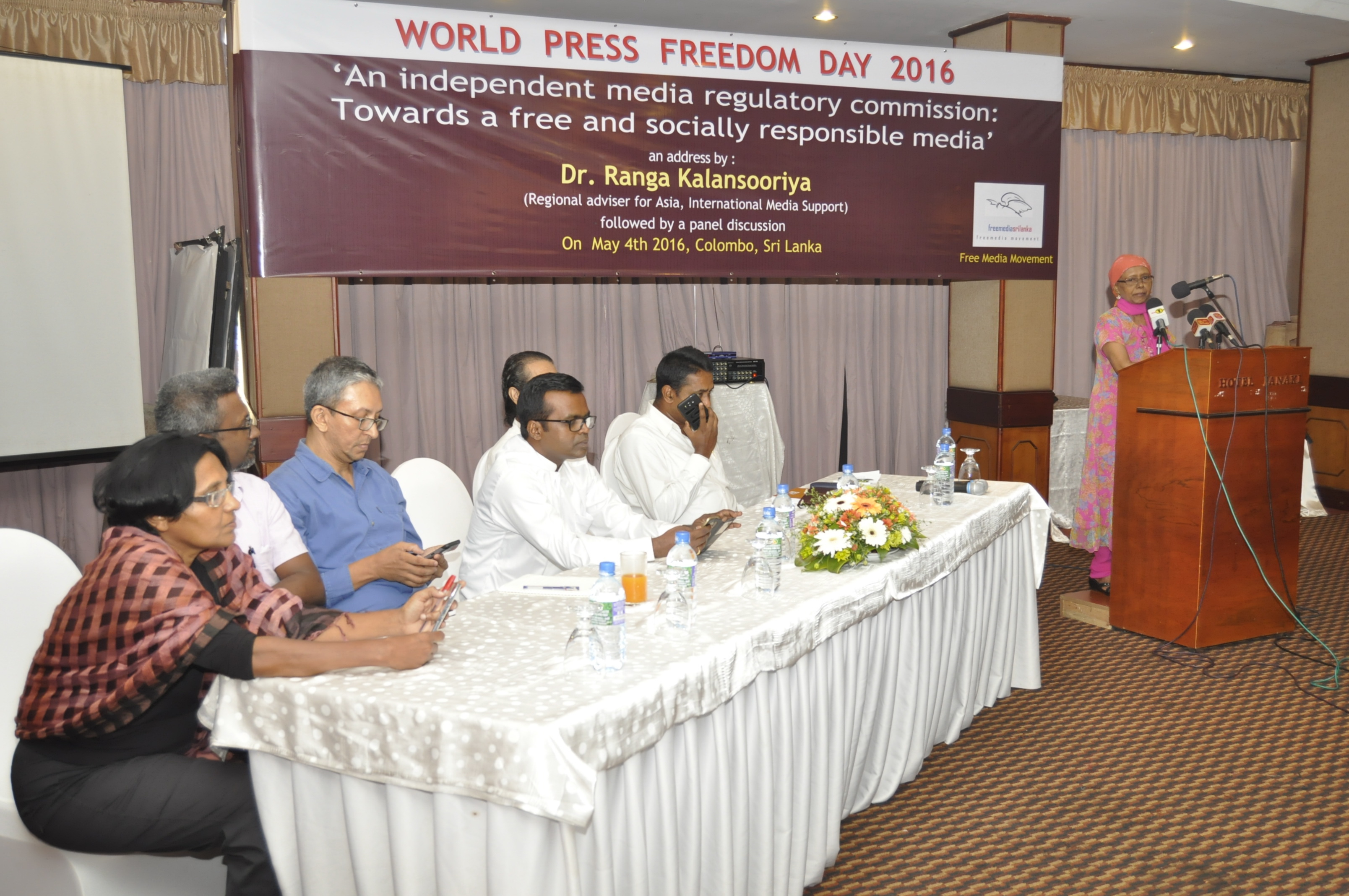 Any intended changes to Sri Lankan media must happen under independent Media  Commission