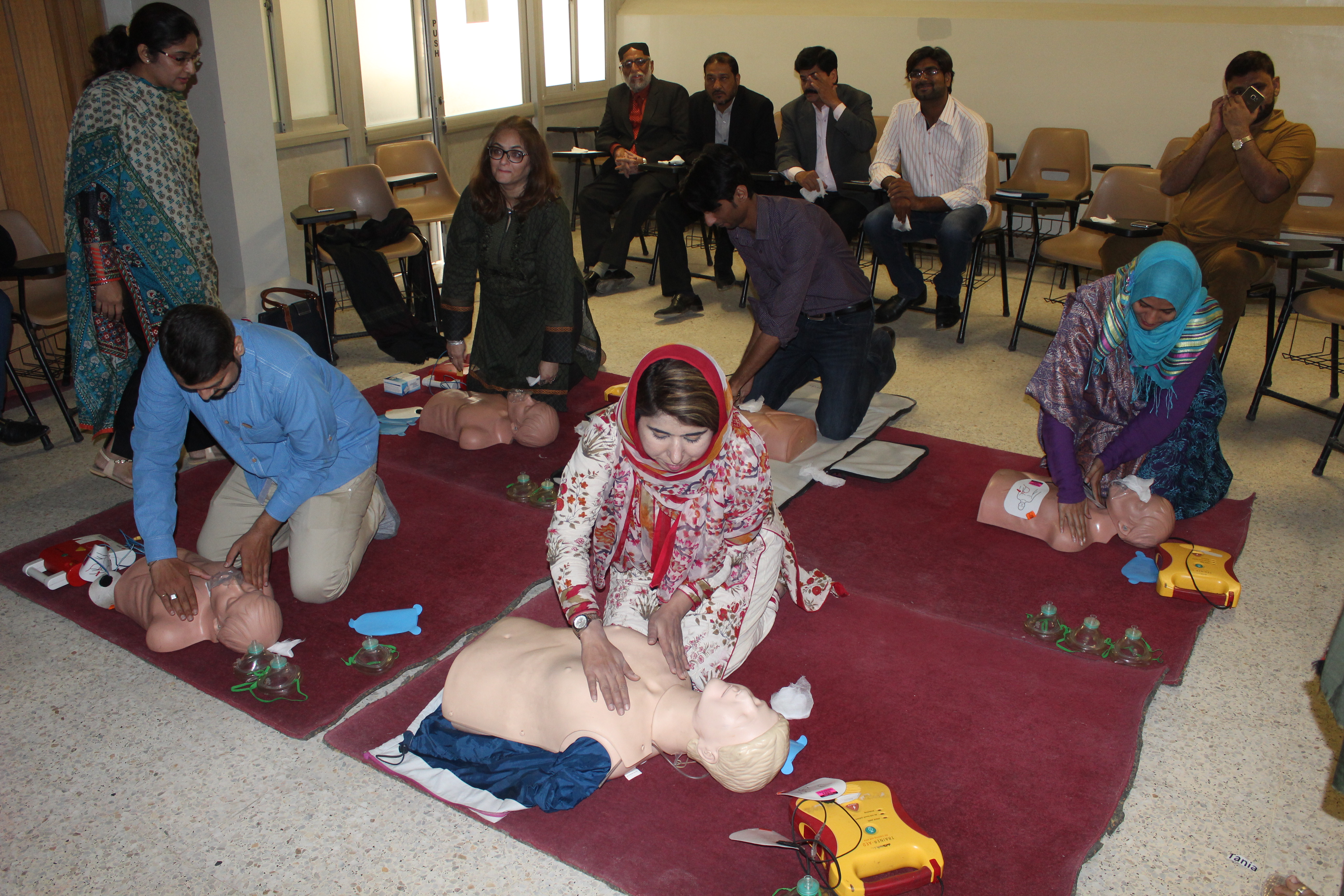 First-aid training saves lives