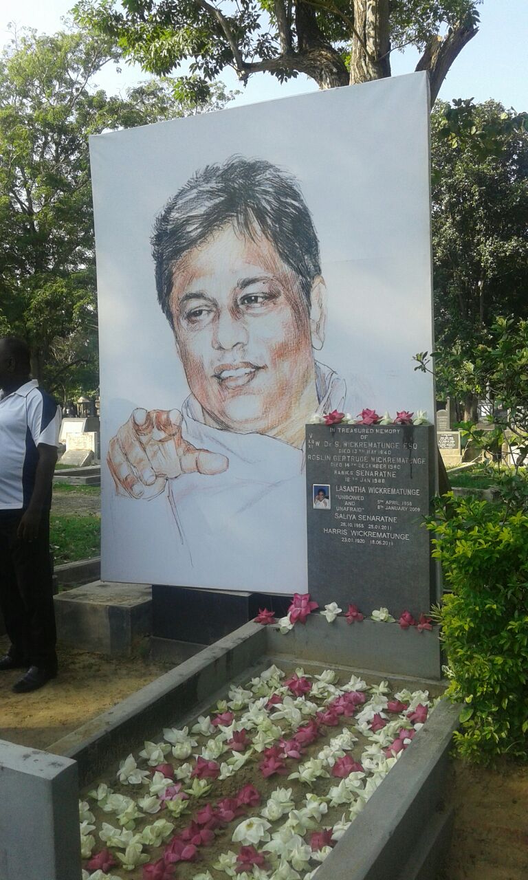 Remembering Lasantha