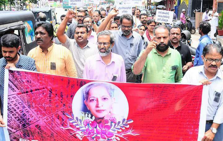 India: Arrest in editor’s killing beginning of road to justice