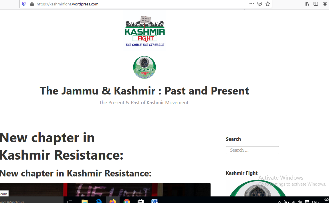 India: Police action against website indicting Kashmir journalists